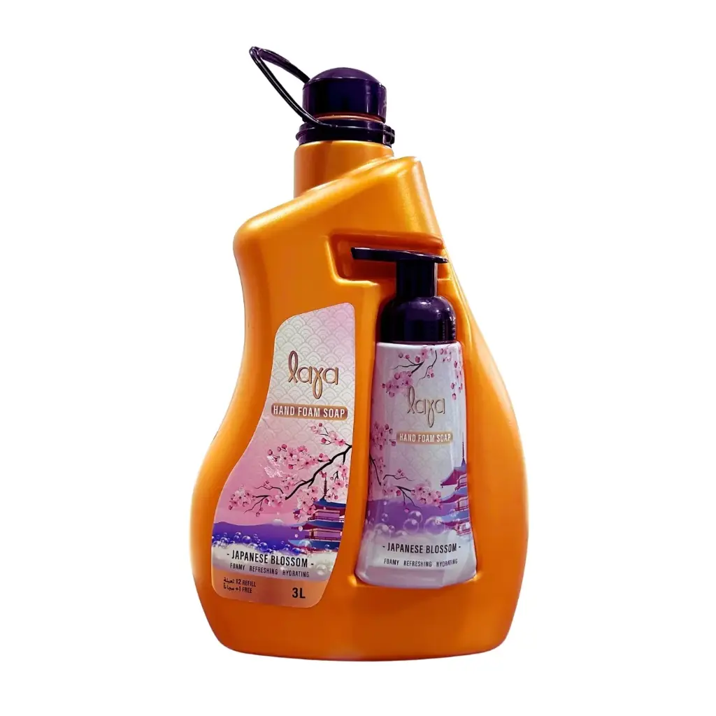 Laya Japanese Blossom Hand Foam Soap 3000 ml + 250 ml
