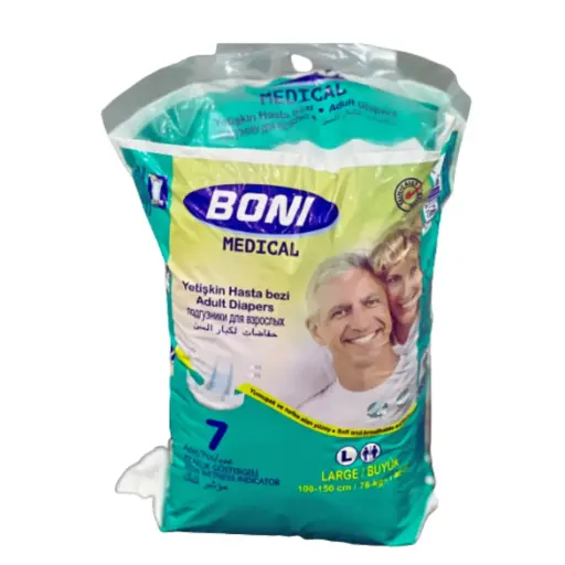Boni Medical Adult Diapers Large 7 pcs