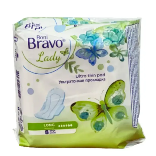 Boni Bravo Lady Long Ultra Thin Pad 8 pcs